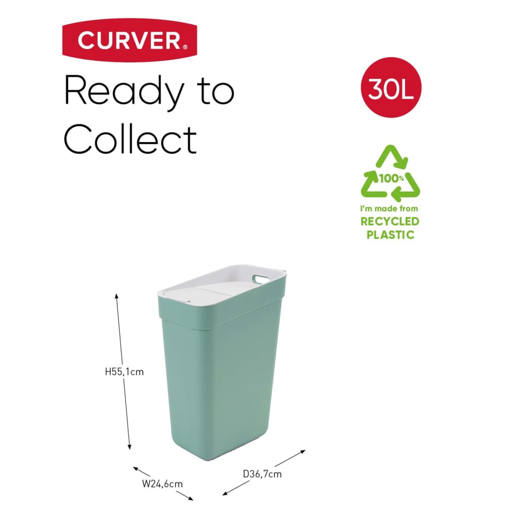 Curver Vuilnisbak Ready to Collect 30 L