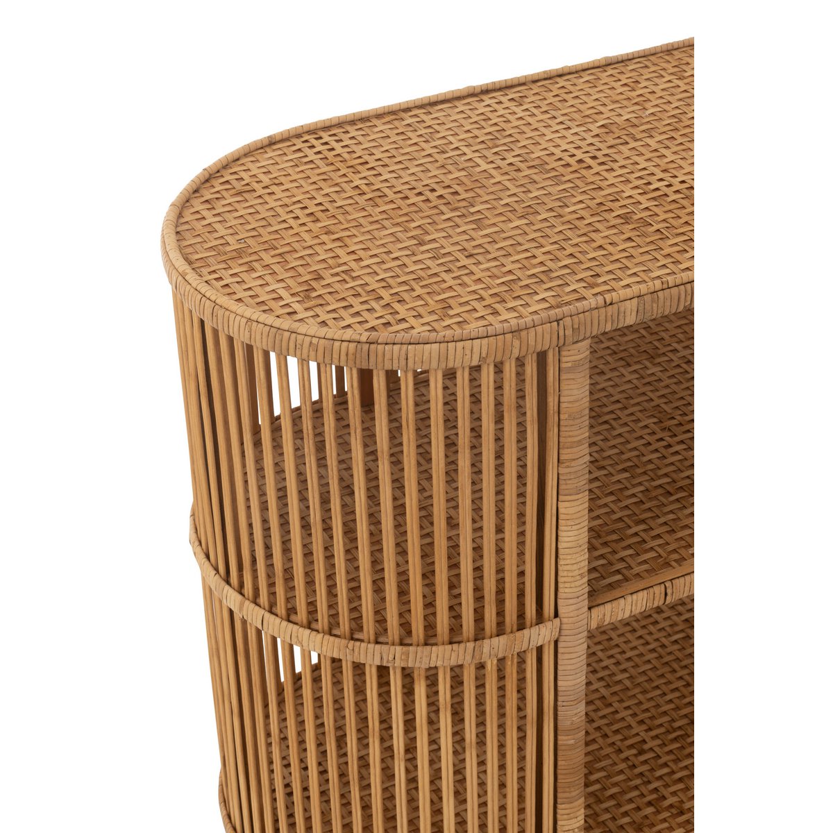 J-Line Tafel Exo Bamboe/Rotan Naturel