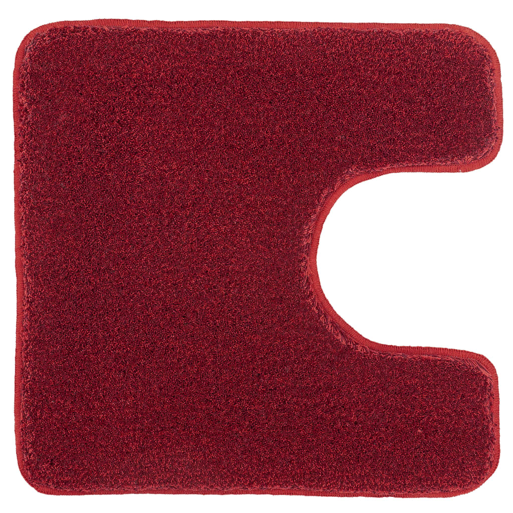 Kleine Wolke Toilet Mat Relax 55x55 cm ruby ​​red