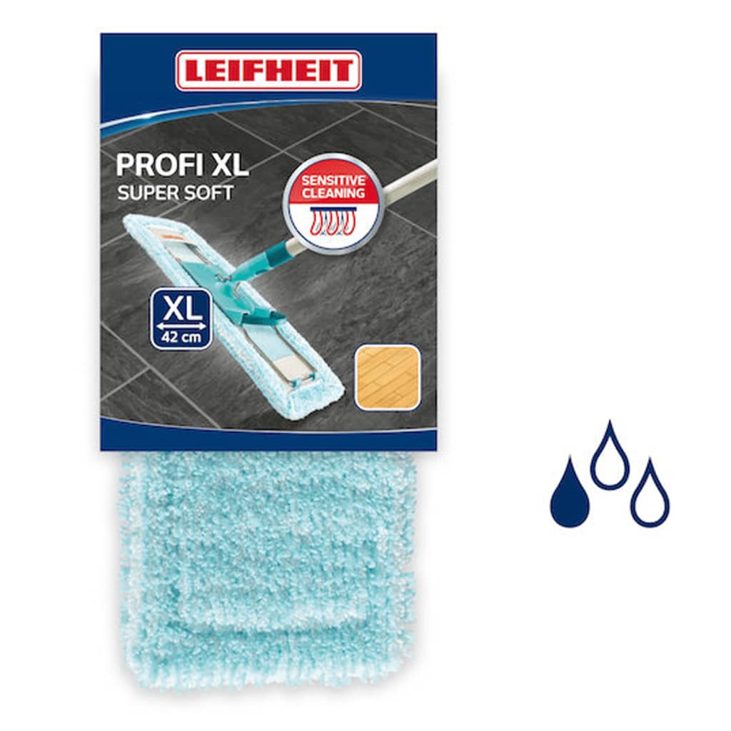 Leifheit Serpillère Profi Extra Soft bleu 55116