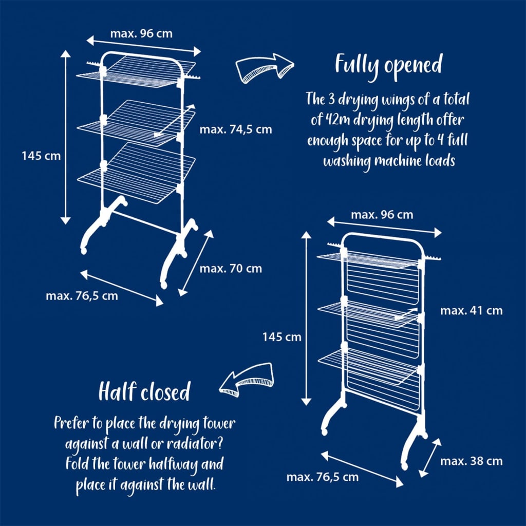 Leifheit Droogtoren Comfort Tower 420