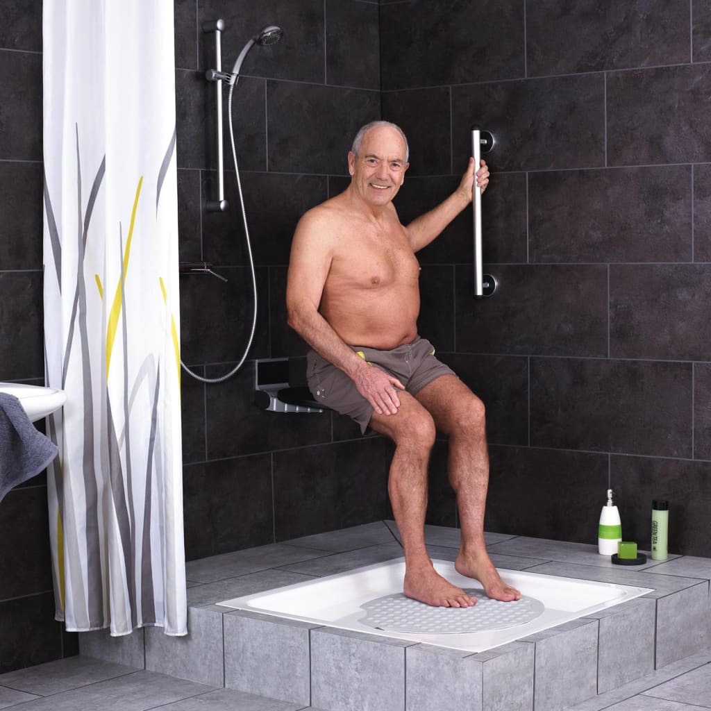 RIDDER Poignée de salle de bain Premium 60 cm aluminium argenté