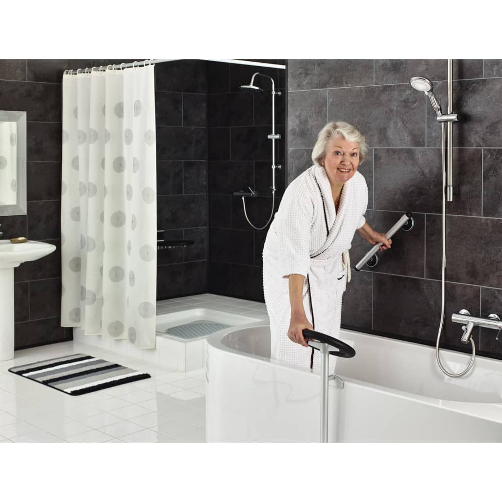 RIDDER Poignée de salle de bain Premium 60 cm aluminium argenté