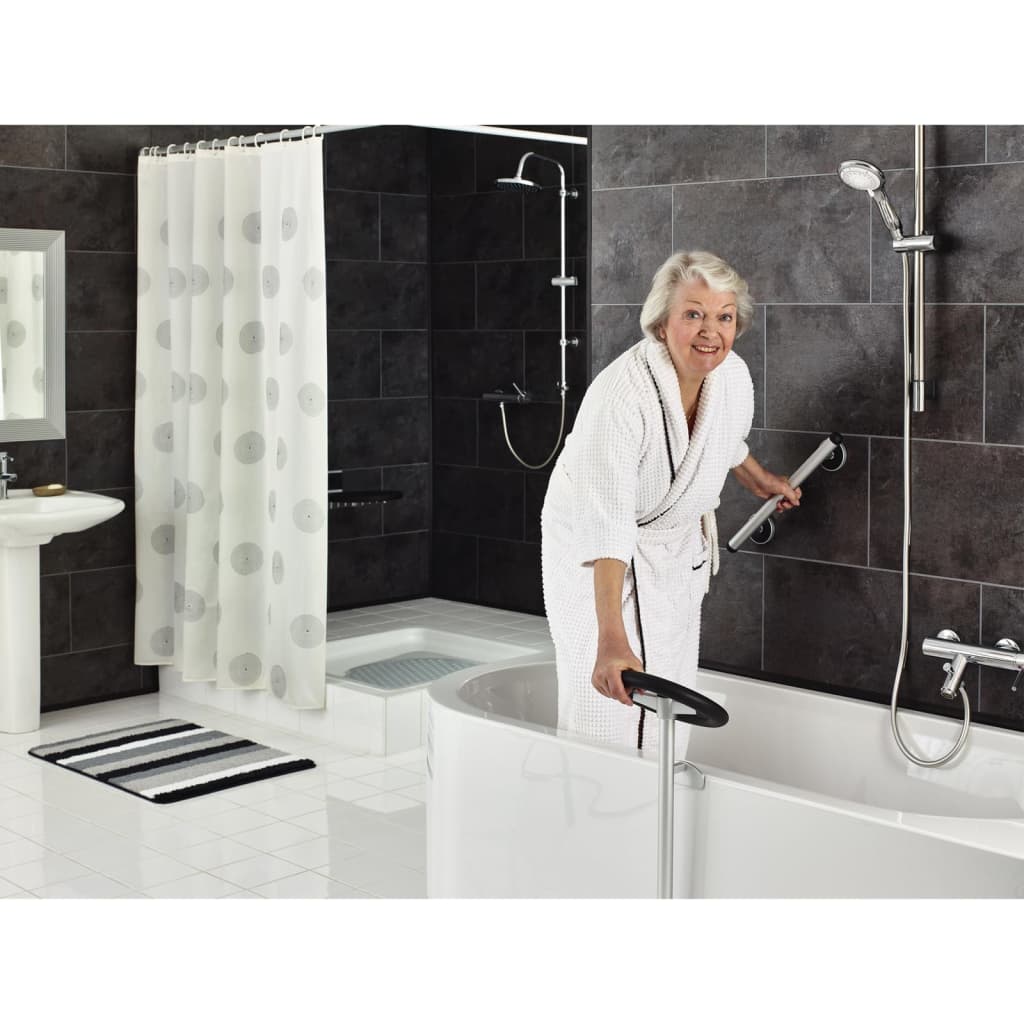 RIDDER Poignée de salle de bain Premium 60 cm aluminium argenté