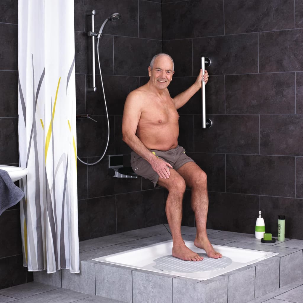 RIDDER Poignée de salle de bain Premium 60 cm aluminium argenté