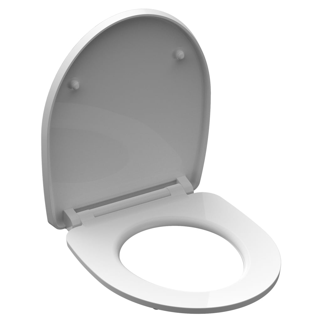 SCHÜTTE Toiletbril met soft-close MAGIC LIGHT duroplast hoogglans