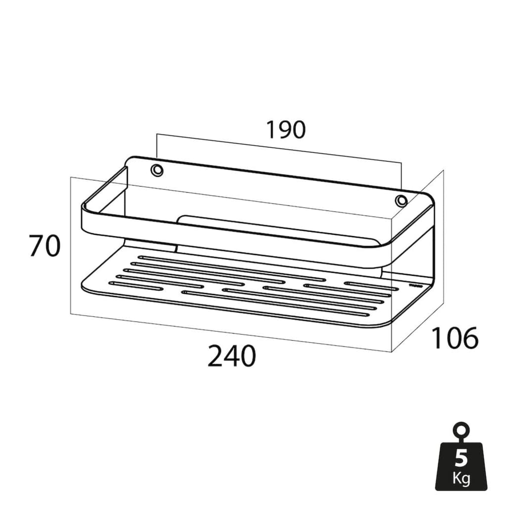 Panier de bain Tiger Caddy grand 1400230346