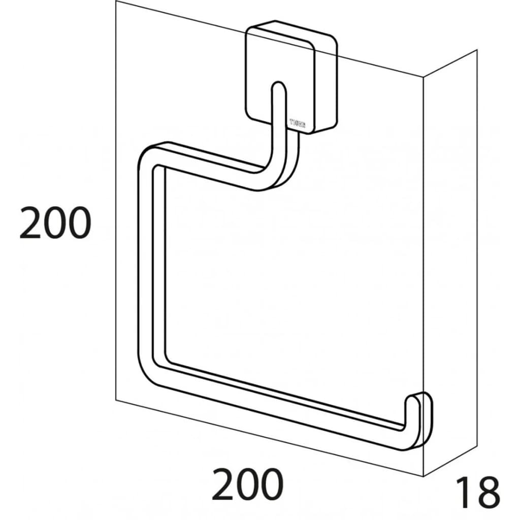 Tiger Porte-rouleau de papier toilette Impuls argent 386530946