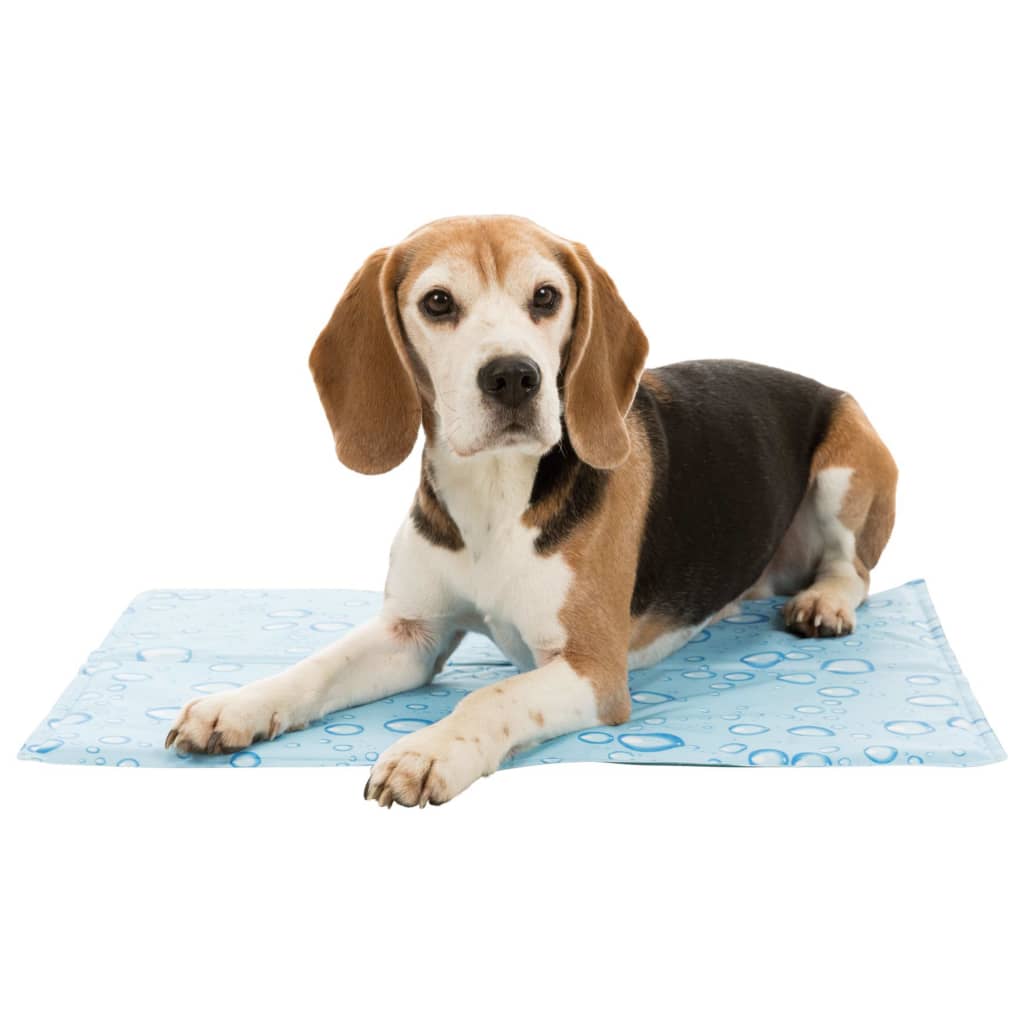 TRIXIE Tapis rafraîchissant pour chien M 50x40 cm bleu clair