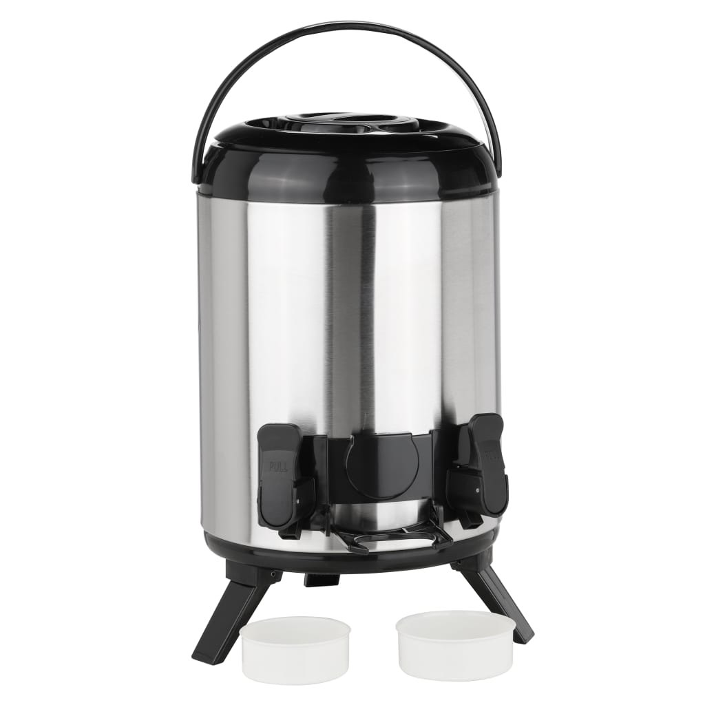 HI Thermos 9 L 23 cm argenté