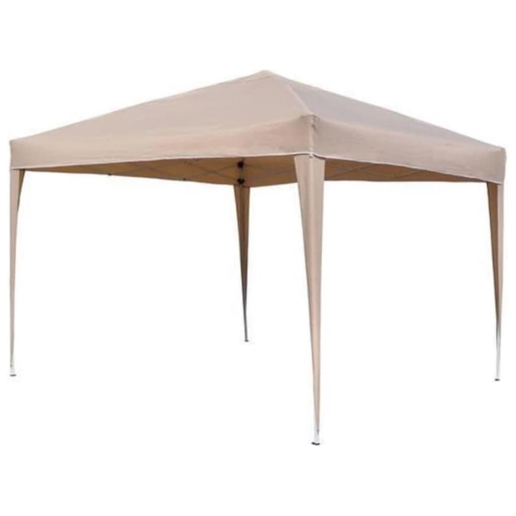 HI Tente de fête pliable 3x3 m beige