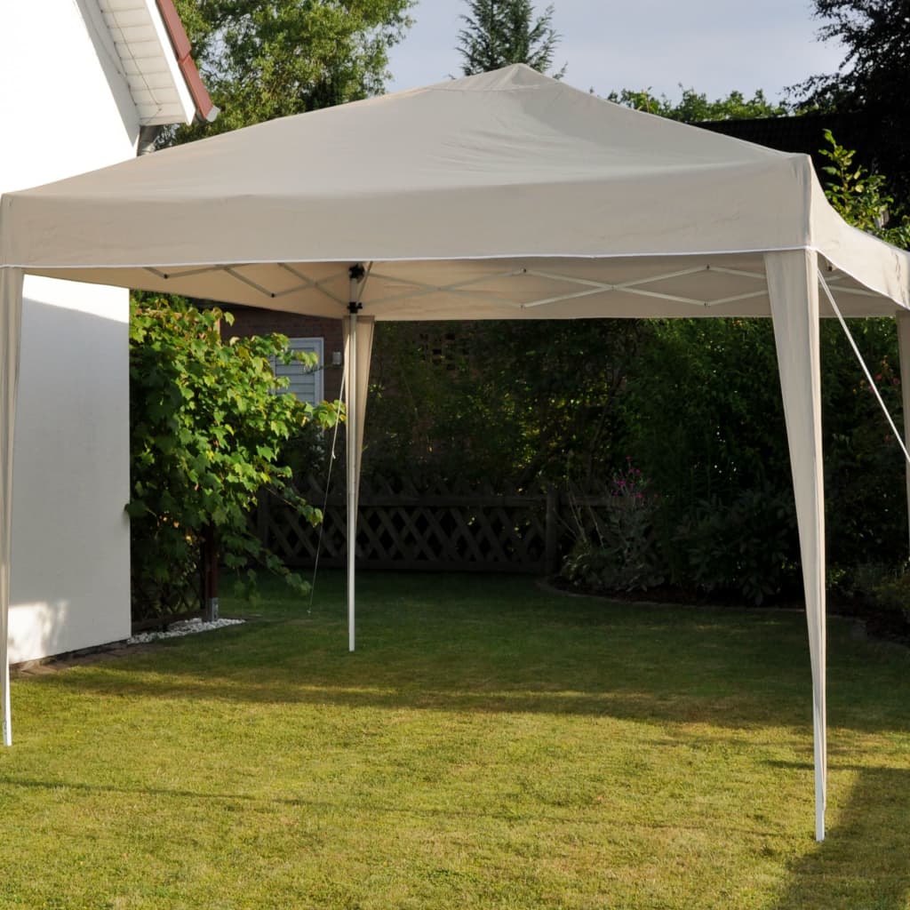 HI Tente de fête pliable 3x3 m beige