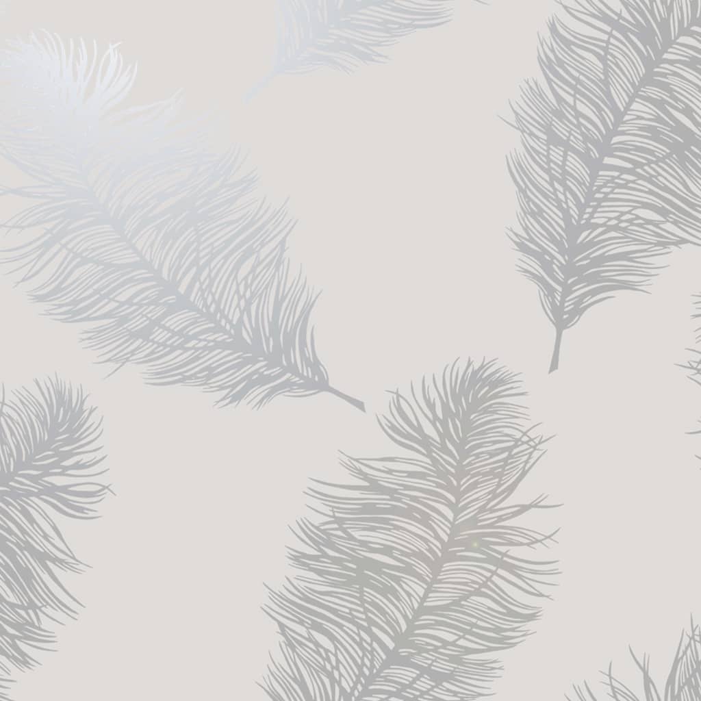 DUTCH WALLCOVERINGS Behang Fawning Feather grijs en roségoudkleurig