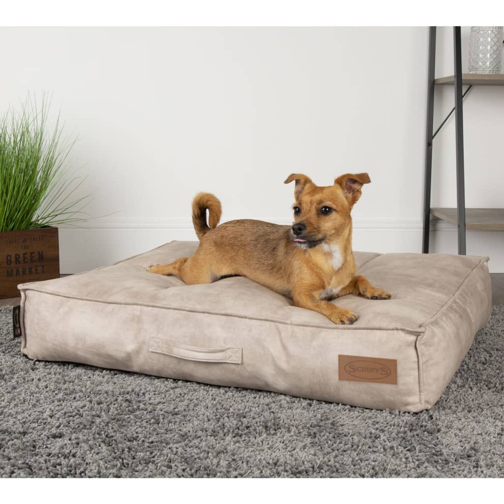 Scruffs &amp; Tramps Coussin pour chien Kensington taille M 80x60 cm gris