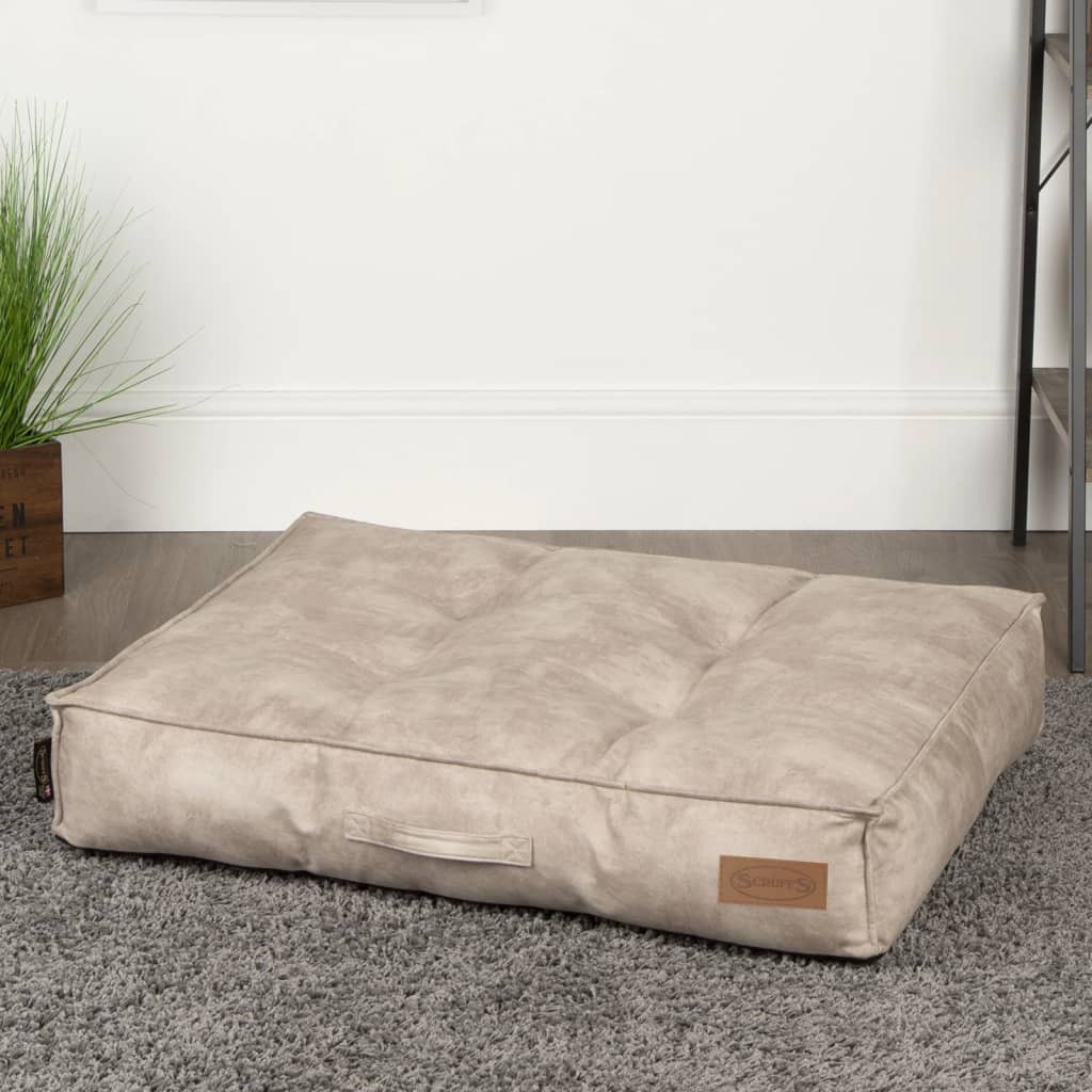 Scruffs &amp; Tramps Coussin pour chien Kensington taille M 80x60 cm gris