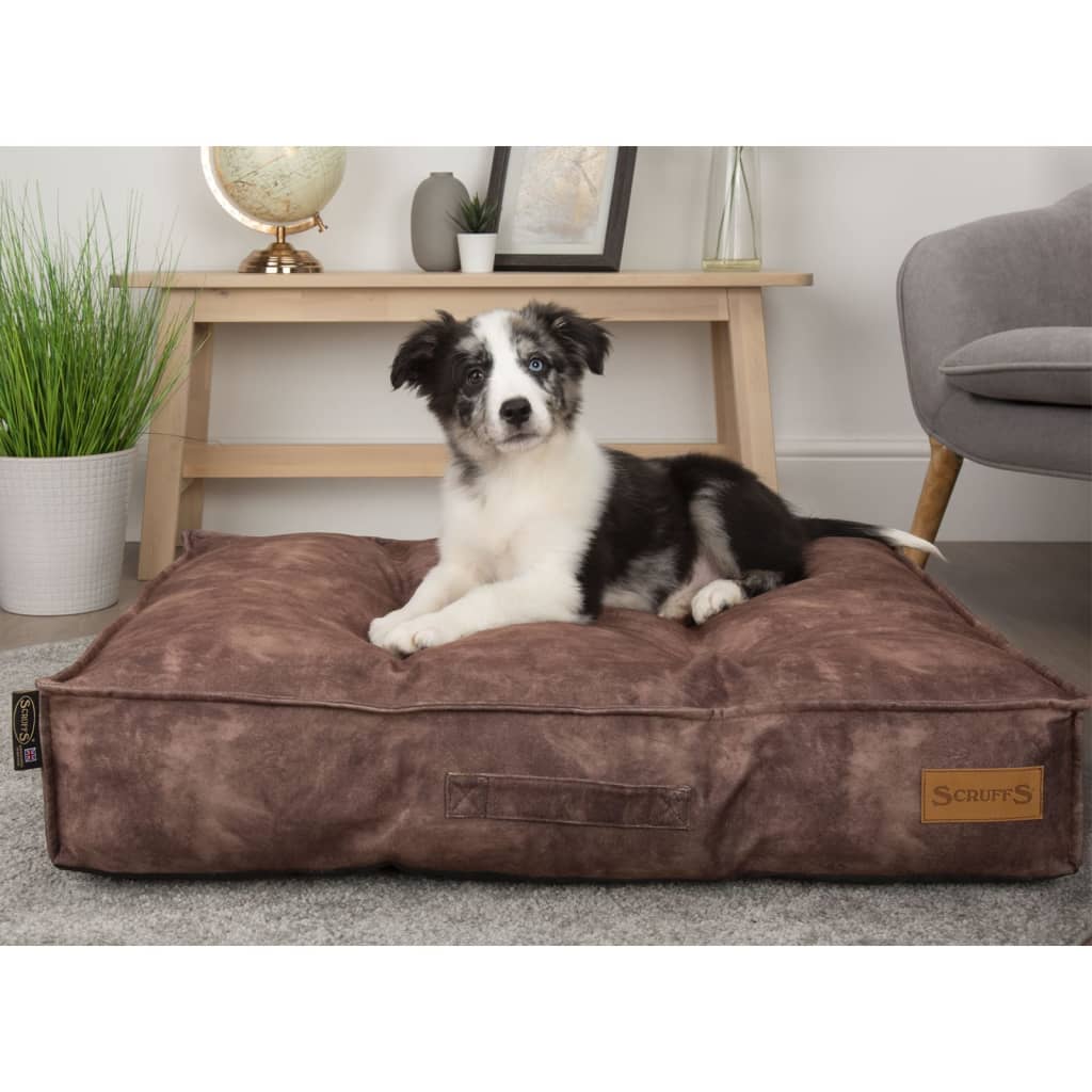 Scruffs &amp; Tramps Coussin pour chien Kensington taille M 80x60 cm gris