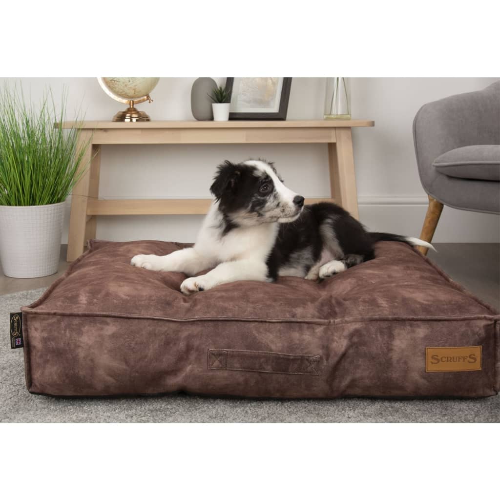 Scruffs &amp; Tramps Coussin pour chien Kensington taille M 80x60 cm gris