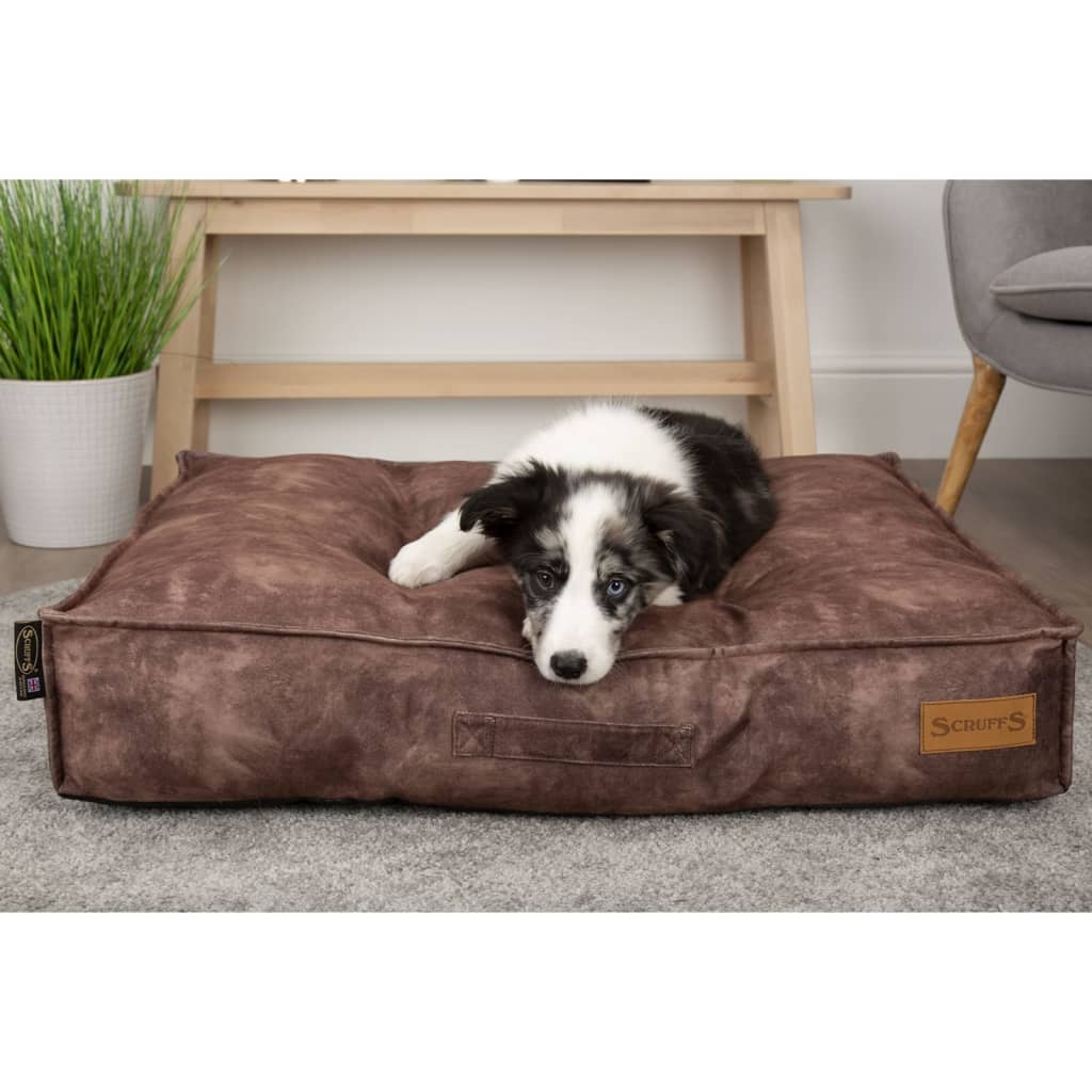 Scruffs &amp; Tramps Coussin pour chien Kensington taille M 80x60 cm gris