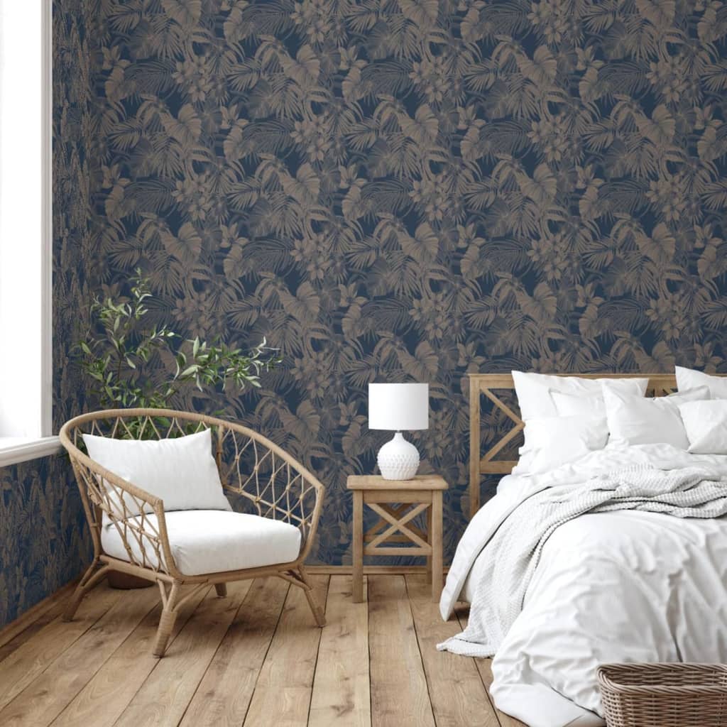 DUTCH WALLCOVERINGS Behang Joelle goudkleurig