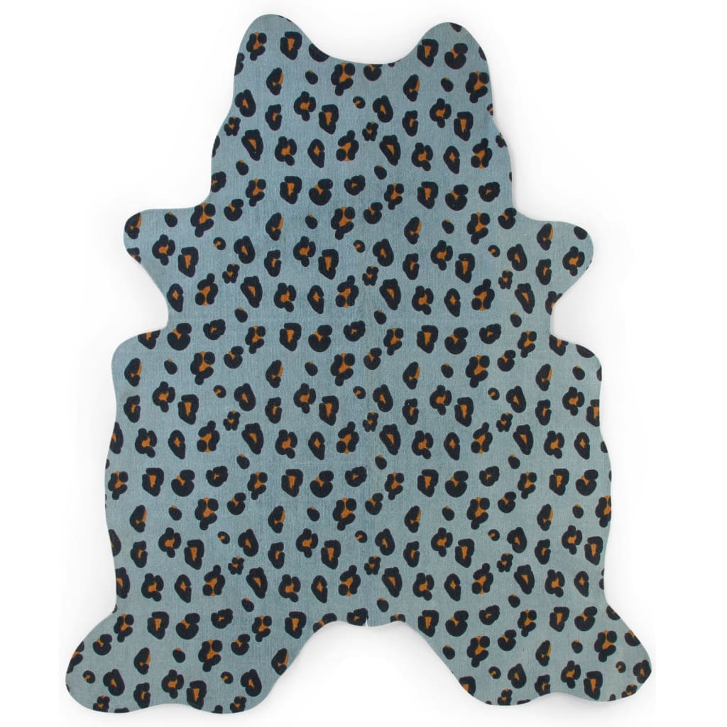 CHILDHOME Tapis enfant imprimé léopard 145x160 cm