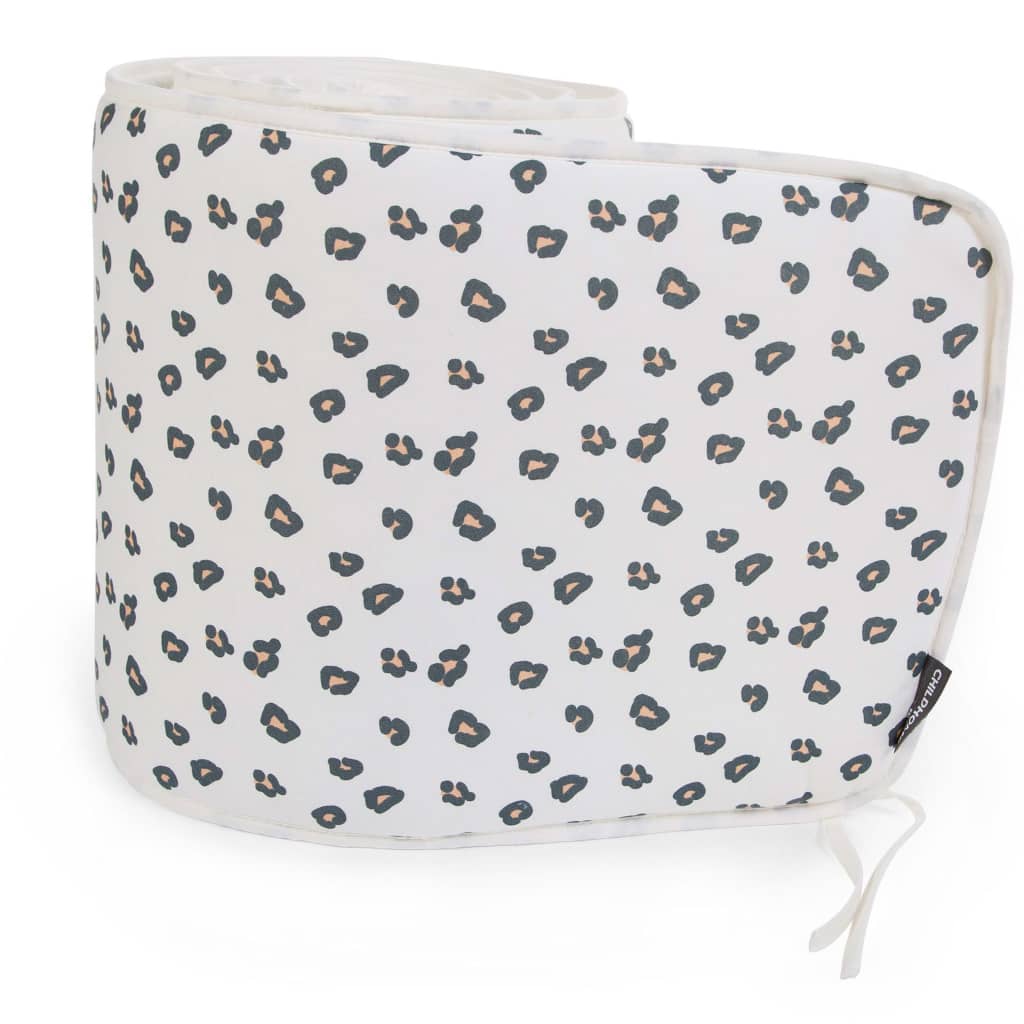 CHILDHOME Tour de parc 340x35 cm jersey pois dorés