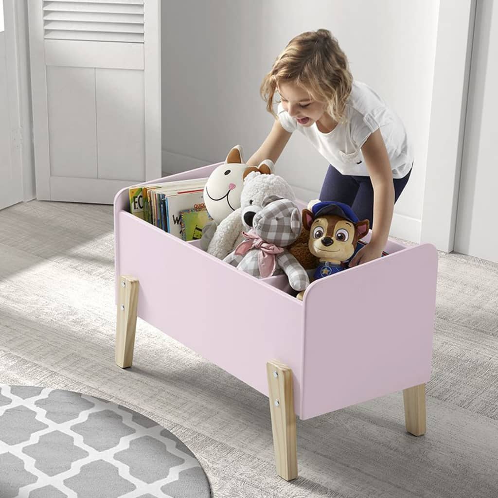 Vipack Speelgoedkist Kiddy hout mintgroen