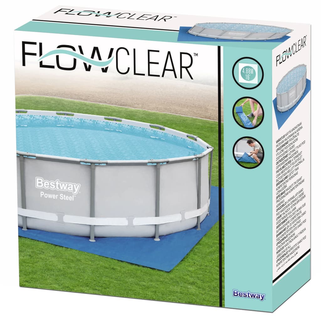 Bestway Zwembadgrondzeil Flowclear 488x488 cm