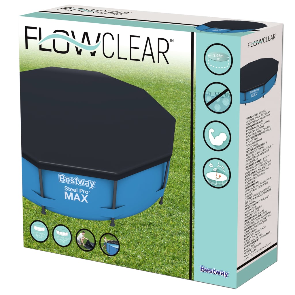 Bâche de piscine Bestway Flowclear 457 cm