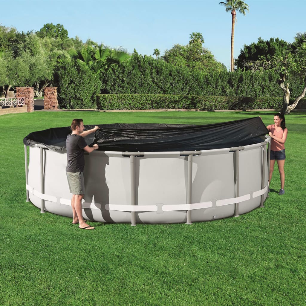 Couverture de piscine Bestway Flowclear 488 cm