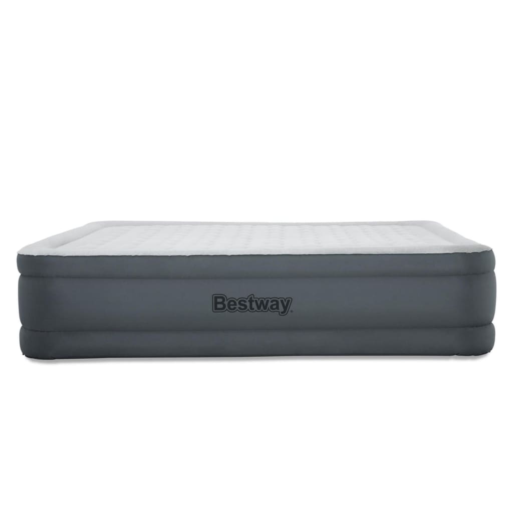 Bestway Luchtbed Fortech 2-persoons 203x152x46 cm antraciet