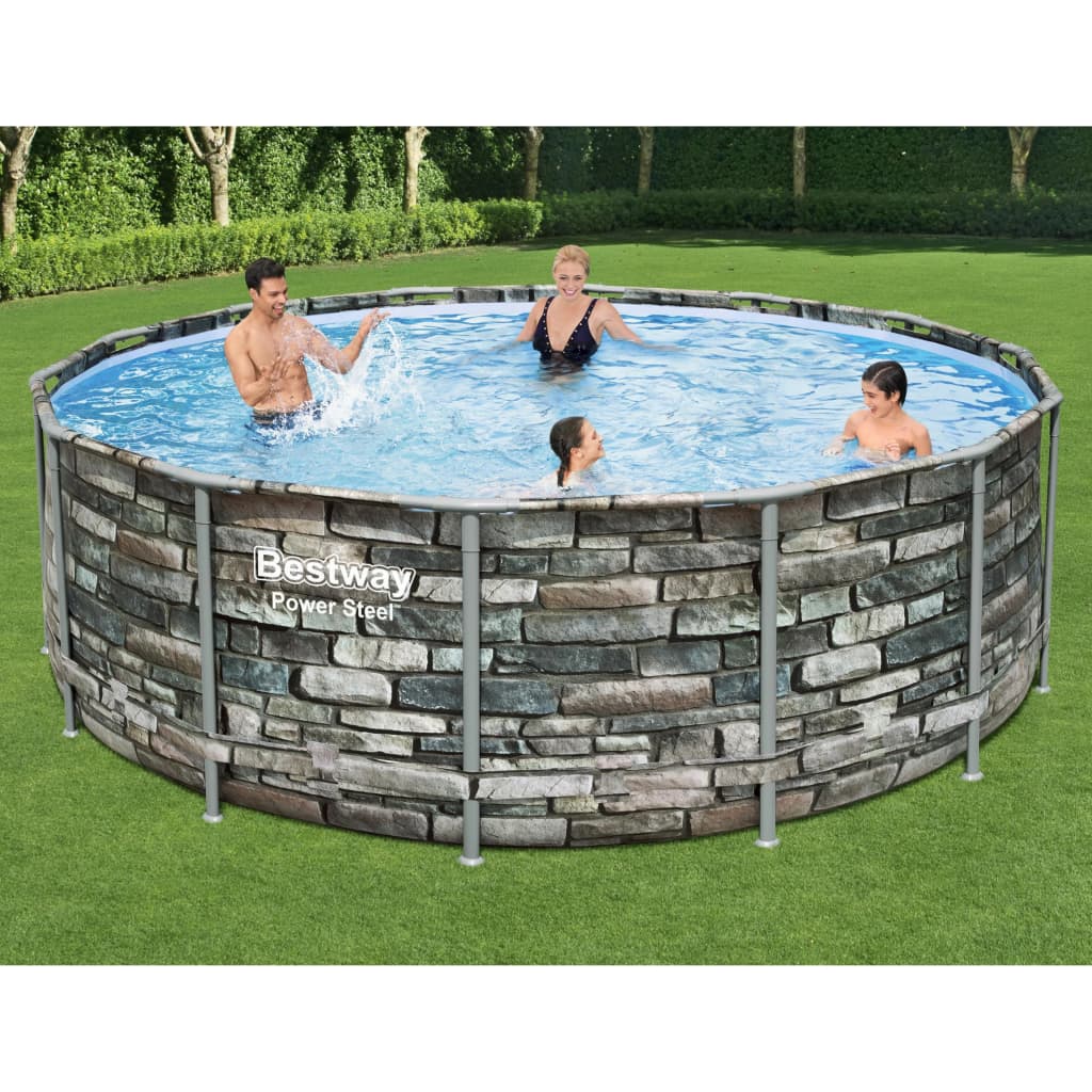 Piscine Bestway Power Steel 549x132 cm