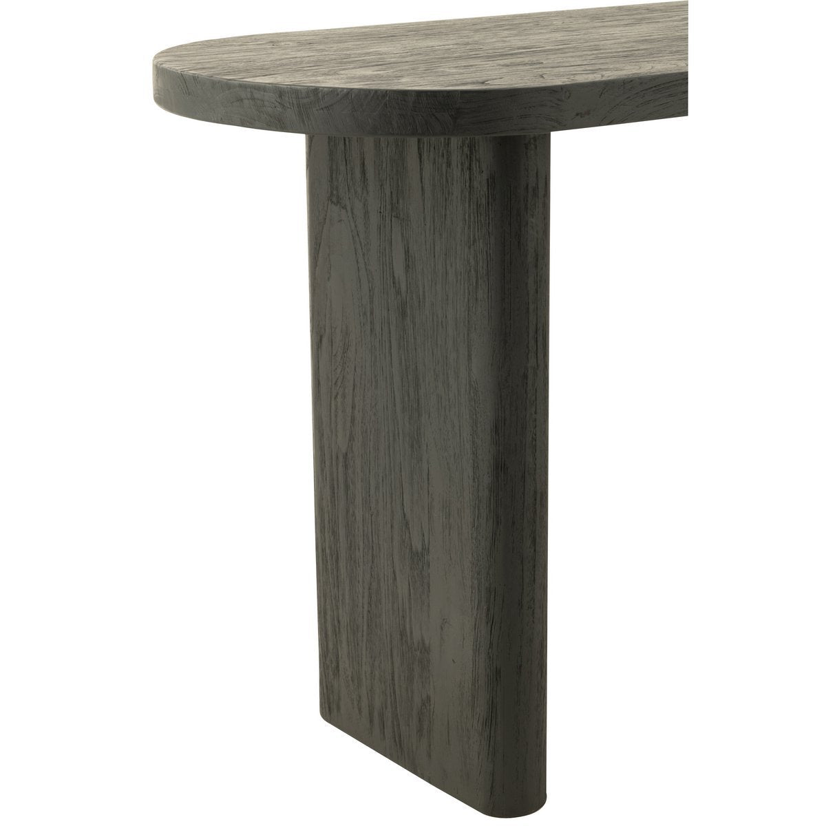 J-Line tafel Teak - hout - zwart