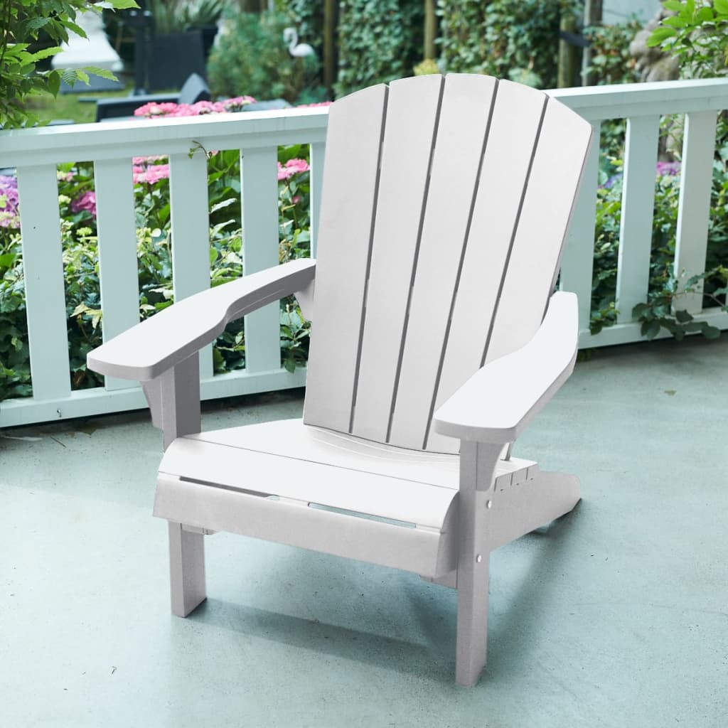 Keter Stoel Adirondack Troy wit