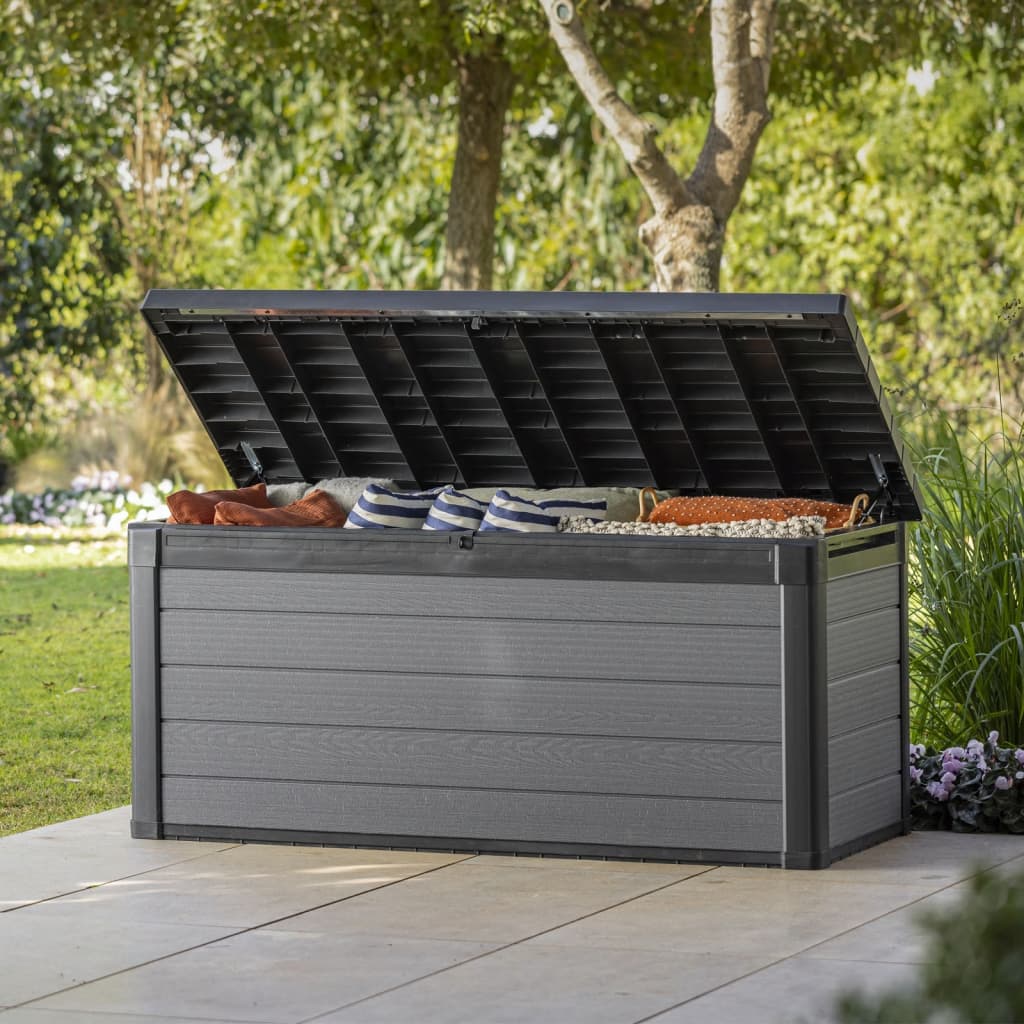 Keter Coffre de jardin Cortina 757 L gris