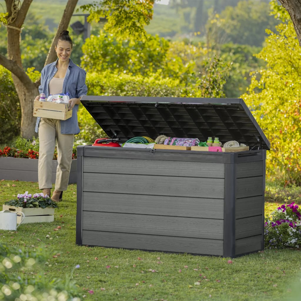 Keter Coffre de jardin Cortina 757 L gris