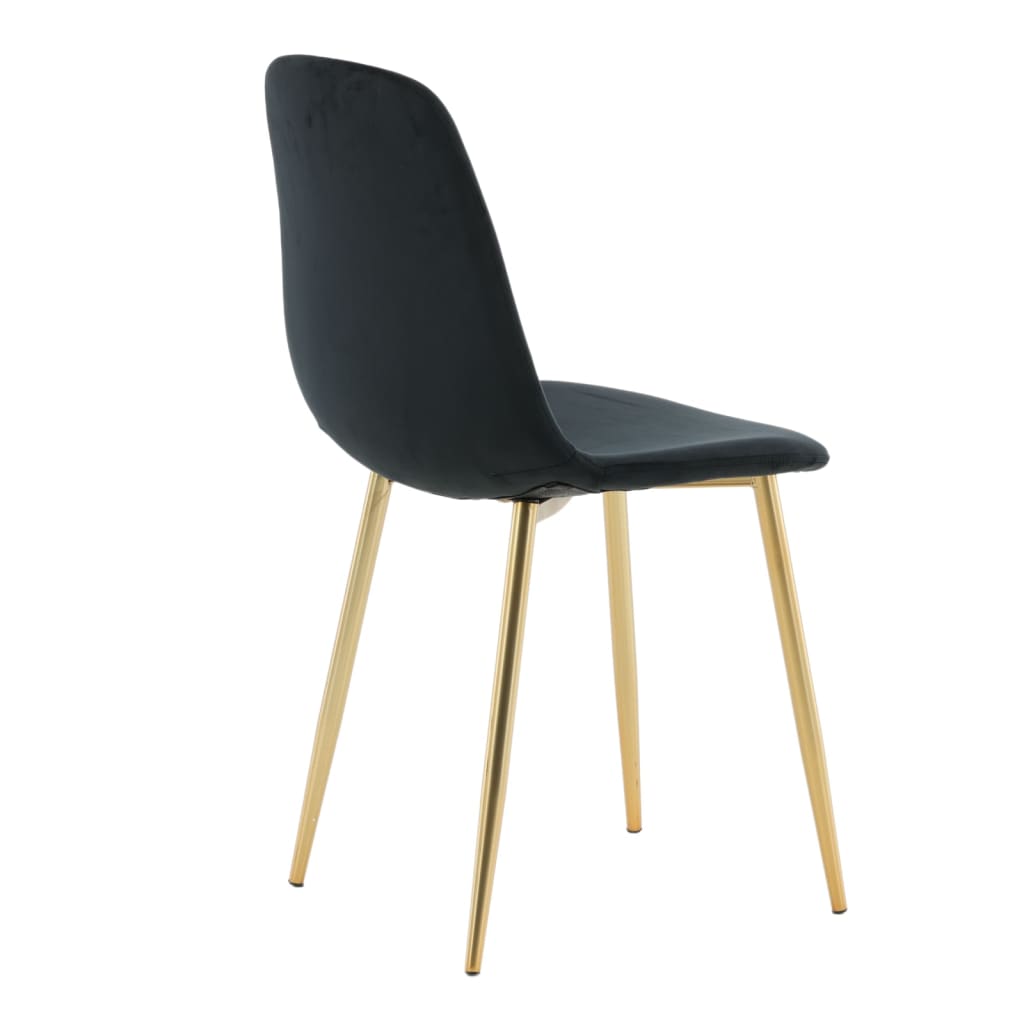 Venture Home Eetkamerstoelen 2 st Polar fluweel