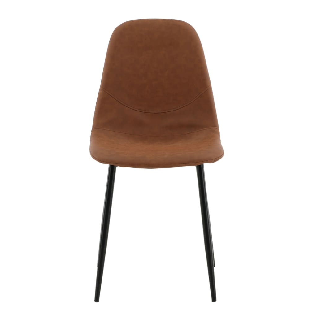 Venture Home Eetkamerstoelen 2 st Polar fluweel