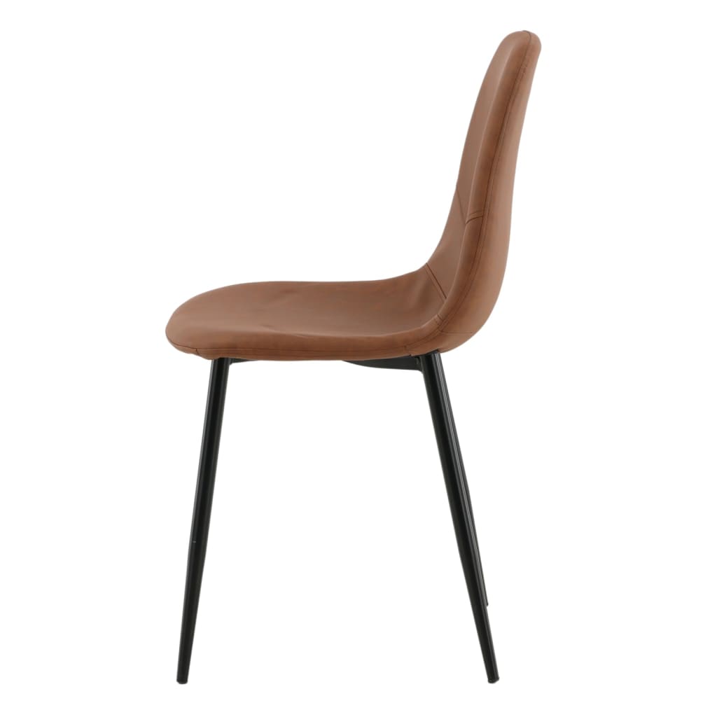 Venture Home Eetkamerstoelen 2 st Polar fluweel