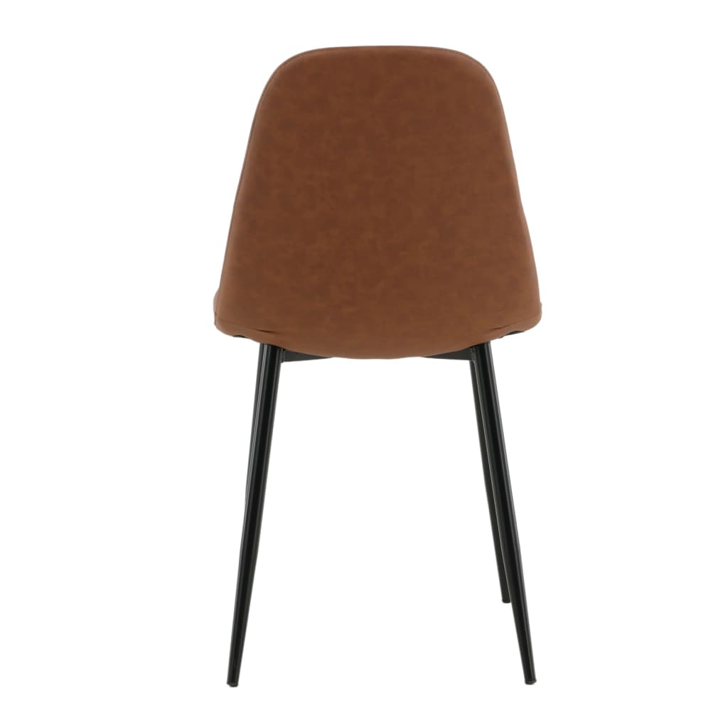 Venture Home Eetkamerstoelen 2 st Polar fluweel