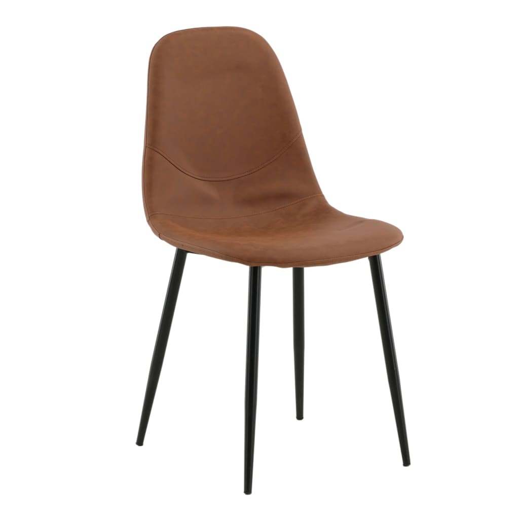 Venture Home Eetkamerstoelen 2 st Polar fluweel