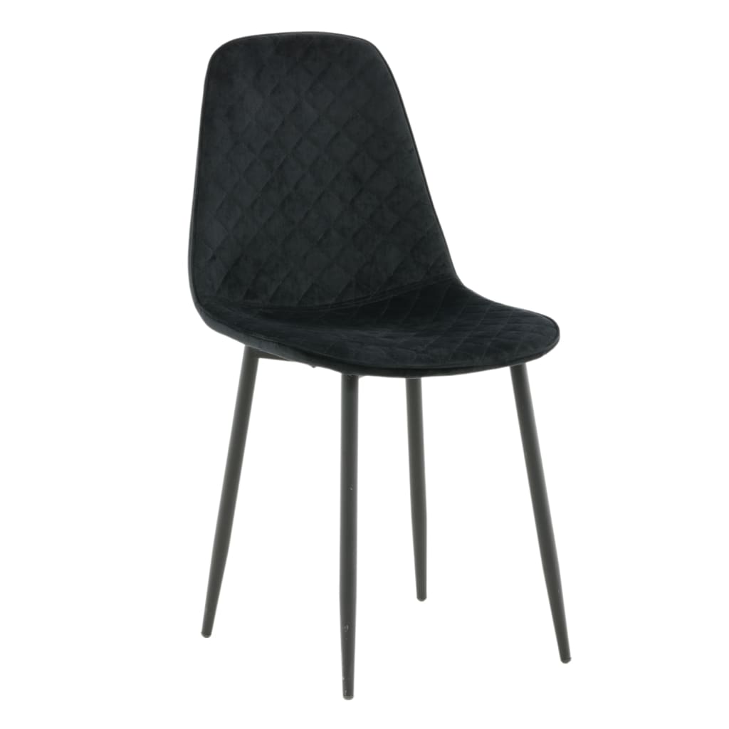 Venture Home Eetkamerstoelen 2 st Polar fluweel