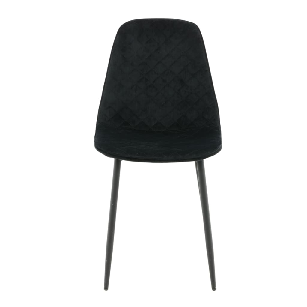 Venture Home Eetkamerstoelen 2 st Polar fluweel