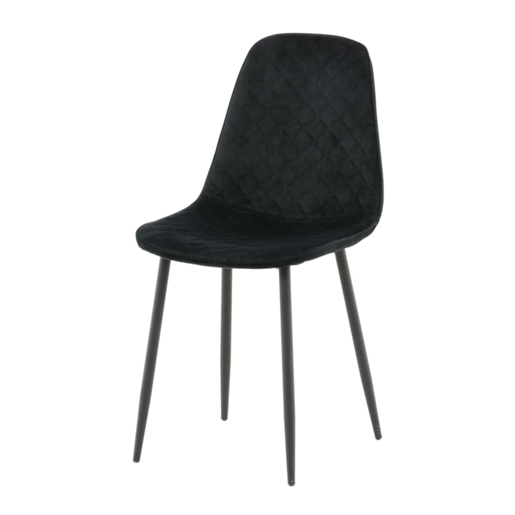 Venture Home Eetkamerstoelen 2 st Polar fluweel