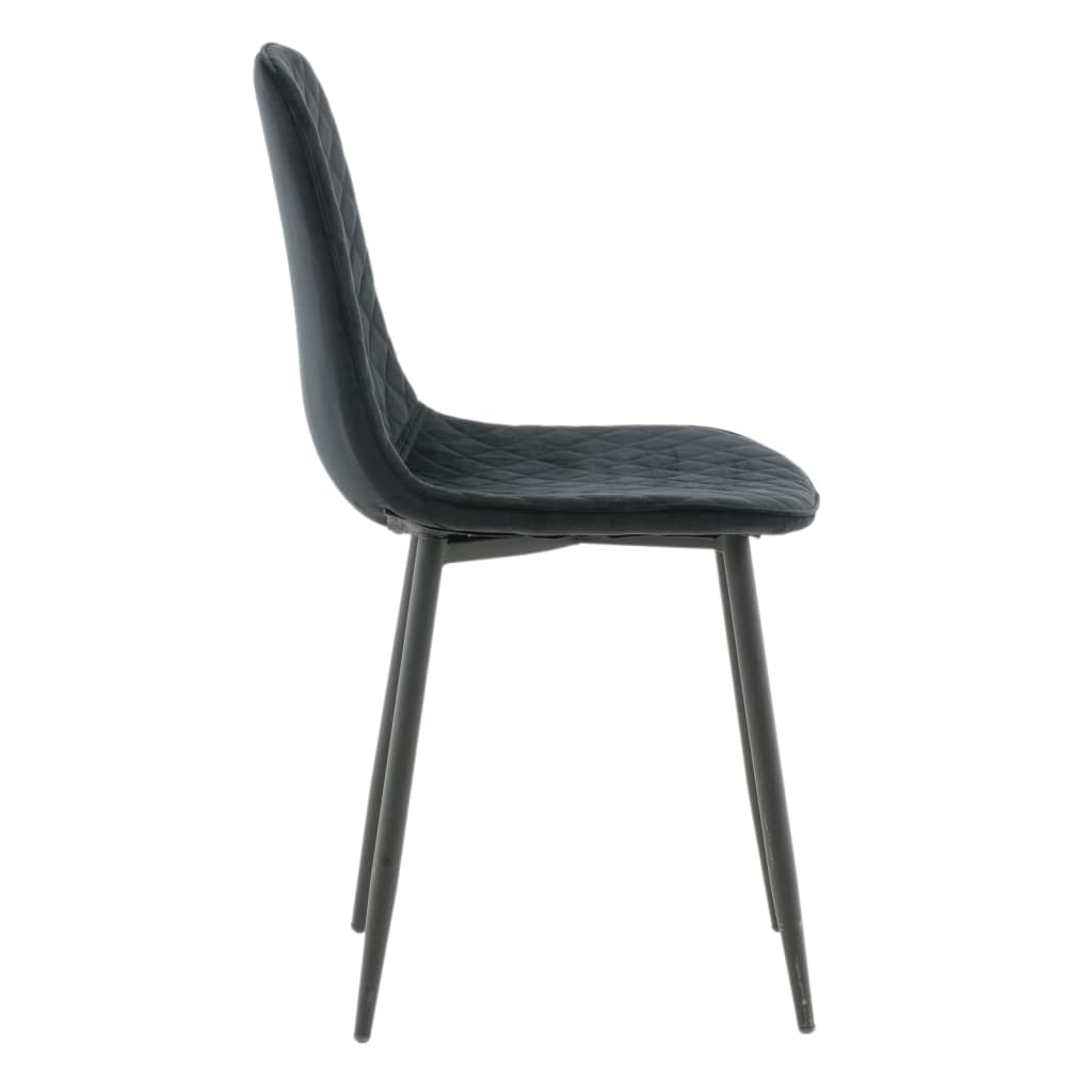 Venture Home Eetkamerstoelen 2 st Polar fluweel