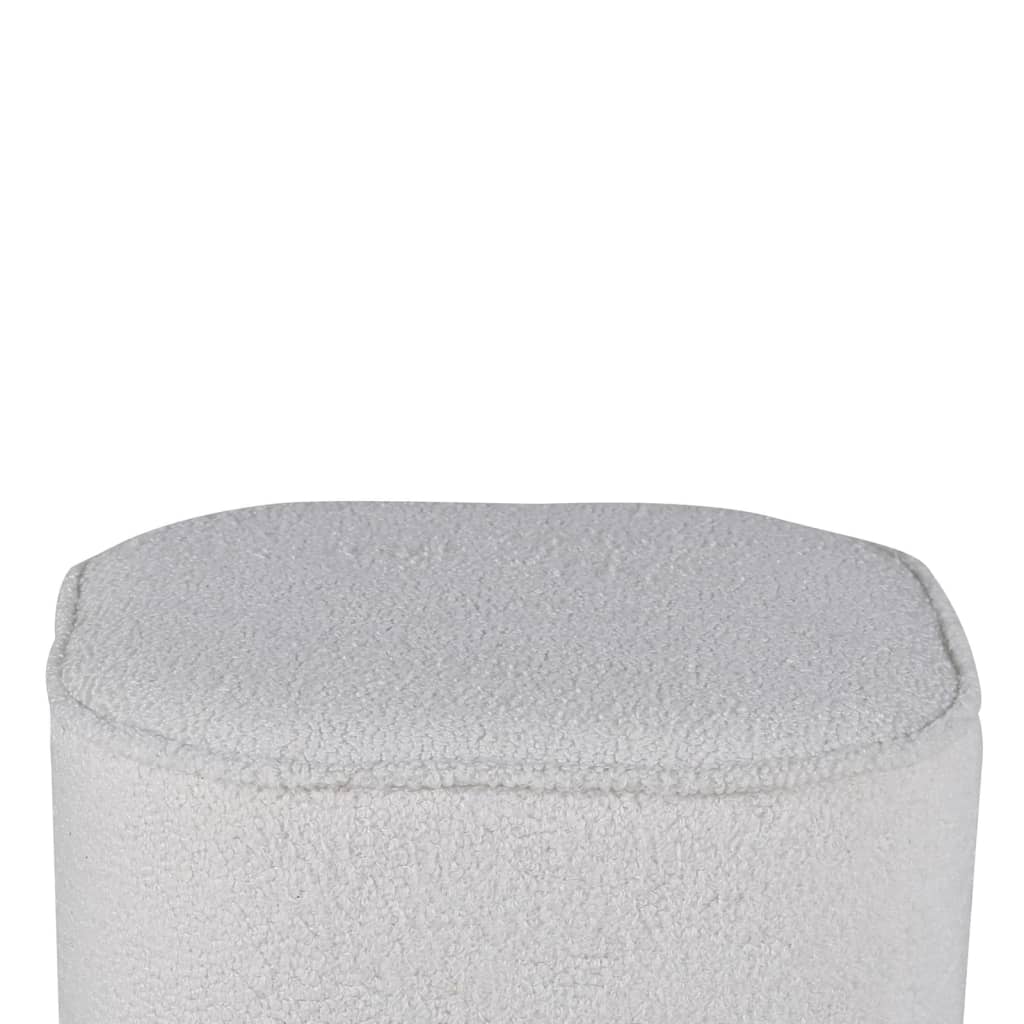 Venture Home Pouf Piff 44x44x41 cm peluche beige