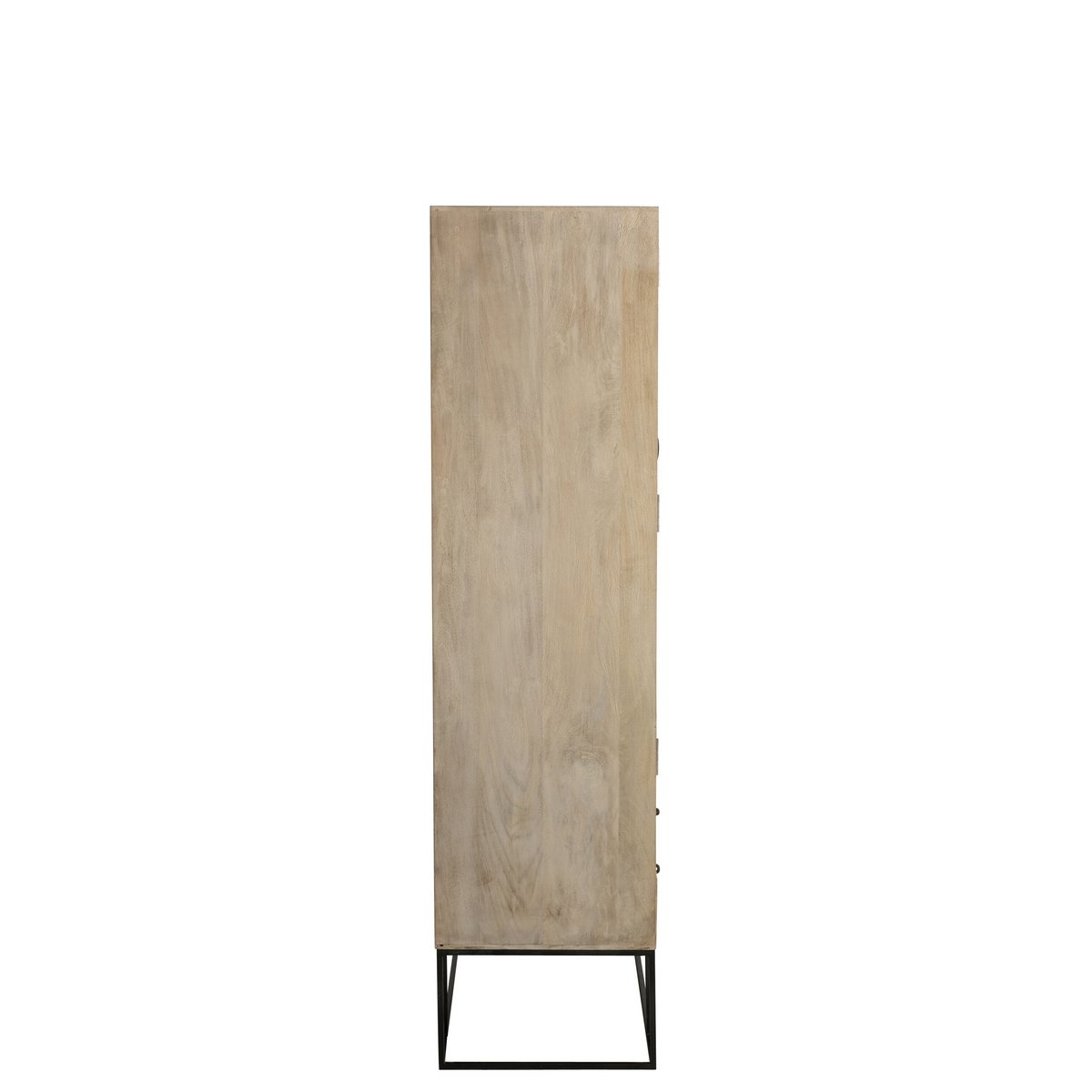 J-Line kast Geweven - 3 deuren + 4 laden - hout - naturel