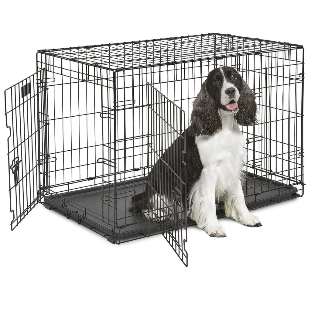 Ferplast Hondenbench Dog-Inn 105 108,5x72,7x76,8 cm grijs