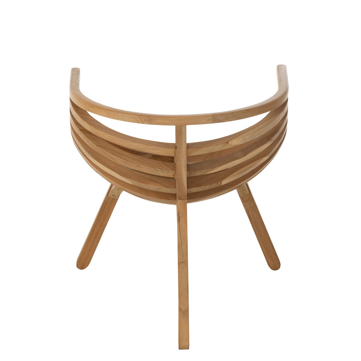 J-Line Stoel Crab Teak Hout Naturel