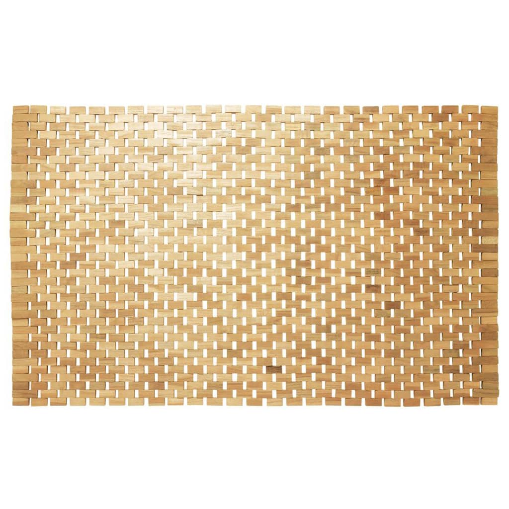 Tapis de bain Sealskin Woodblock 52x90 cm naturel