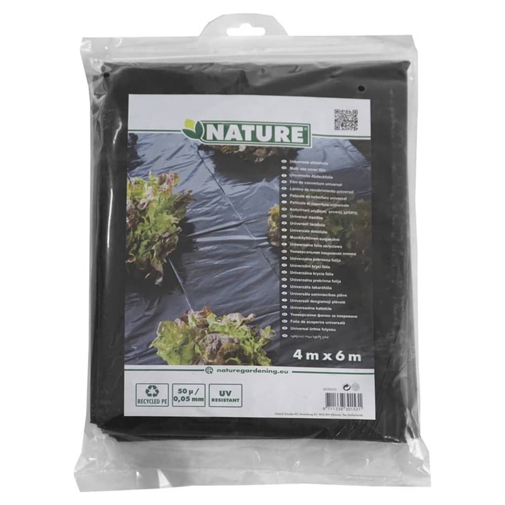 Nature Film de couverture 3x4 m 100µ noir